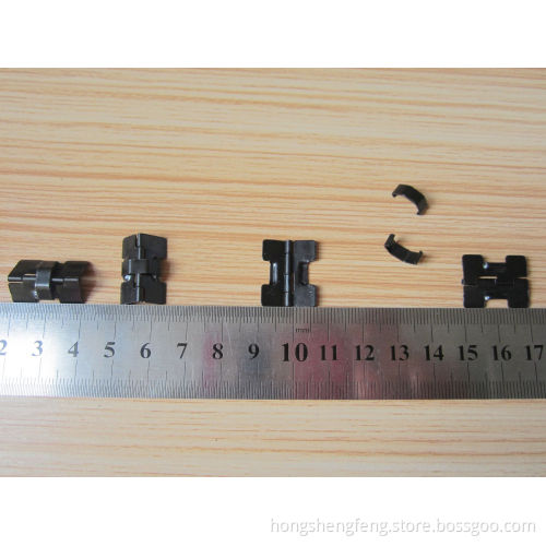 Black Color Small Metal Box Spring Hinge